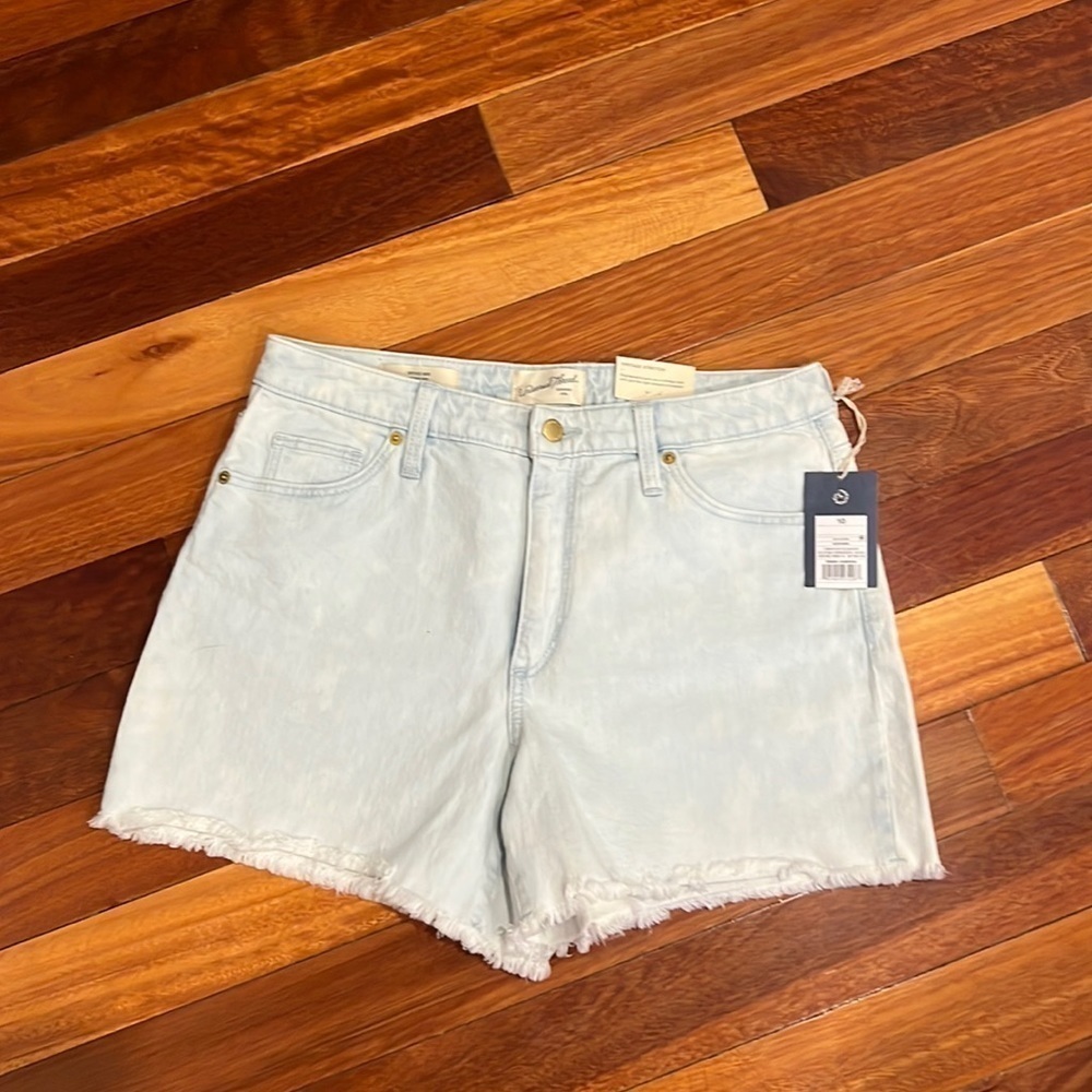 ⭐️ New Universal Thread Vintage Stretch Acid Wash Midi Jean Shorts Size 10